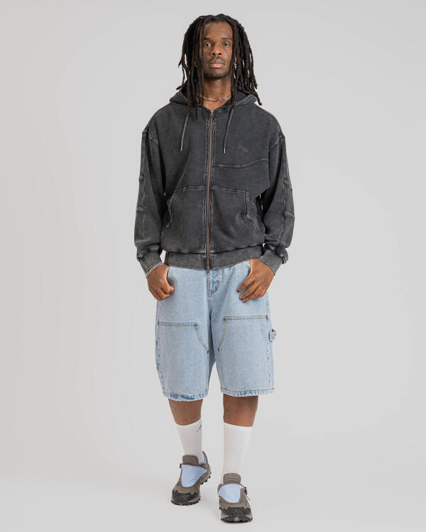 BALMUNG デュアルフーディー dime-premium-waffle-zip-hoodie